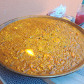 El cooksnap de José E. cuando hizo Paella de marisco y gambón.