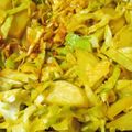 Amita Khanna का कुकस्नैप जब उन्होंने पत्ता गोभी की सब्जी (patta gobi ki sabzi recipe in Hindi) बनाया था।