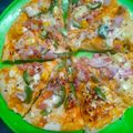 Jogni sharma का कुकस्नैप जब उन्होंने चीज़ पिज़्ज़ा (cheese pizza recipe in hindi) बनाया था।