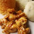 El cooksnap de Karen Godstein cuando hizo Pollo🍗con Mostaza y Miel- Sin Horno-.