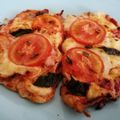 El cooksnap de Bibi García cuando hizo Pechuga estilo pizza, fácil y rápida.