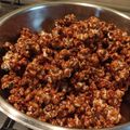 El cooksnap de Gabriela Bermudez cuando hizo Pororó "Tatina" (Pop Acaramelado, Pochoclo, Palomitas dulces, Pipoca, Popcorn, o como lo llamen).