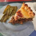 El cooksnap de Sofia cuando hizo Quiche de carne con verduras y quesos.