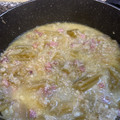 El cooksnap de Rafael Revert cuando hizo Cardo en salsa de almendra.
