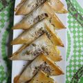 El cooksnap de Manuel saez cuando hizo Samosas de calabaza, espinacas y queso Havarti.