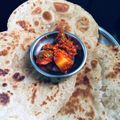 Drashti Desai's cooksnap of when they made સાદા પરાઠા (Simple Paratha Recipe In Gujarati).