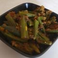 Dr. Pushpa Dixit's cooksnap of when they made Bharwa bhindi.
