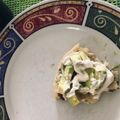 El cooksnap de Agripina picón. cuando hizo Arepa de chicharrones.