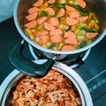 Cooksnap Dapur Biru semasa beliau membuat Kuey Teow Ladna.