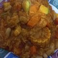 El cooksnap de Mayita Morales cuando hizo Guiso de arroz vegetariano.