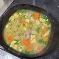 Balogh Benjámin_1 Cooksnap-ja, amikor elkészítette a(z) Borsóleves receptet.