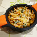 El cooksnap de ea4ic41 cuando hizo Coles de Bruselas con pasta.