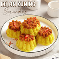 Cooksnap dari Faluna's Kitchen untuk resep Ketan Kuning Bumbu Serundeng Pedas Manis gurih