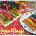 Cooksnap dari Ana Rafa Fadhlillah untuk resep Kue Manja Warna Warni