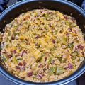 El cooksnap de Selena Grimes Rodriguez cuando hizo Arroz frito con trigueros y ajetes.