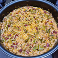 El cooksnap de Selena Grimes Rodriguez cuando hizo Arroz frito con trigueros y ajetes.