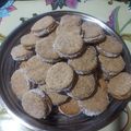 El cooksnap de Miriam Burgos cuando hizo Alfajores integral avena y coco.