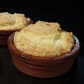 El cooksnap de Romina Pellegrino cuando hizo Soufflé de queso.
