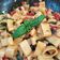 il Assunta Russo quando ha preparato Orecchiette con Melanzane, Pomodori Freschi e Pesce Spada