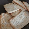 El cooksnap de MADE in Chile cuando hizo Matzá (Matzoh) Pan sin levadura.