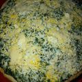 El cooksnap de graciela_gauna.🌹 cuando hizo Pizza con salsa blanca y espinaca👌😋.