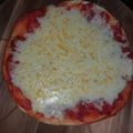 El cooksnap de Luana Piova cuando hizo Pizza casera muy crocante.