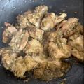Manjesh Gowda's cooksnap of when they made Andhra Style Chilli Chicken.