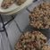 El cooksnap de Adela Ibañez cuando hizo Hamburguesas de Lentejas.