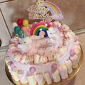 tündér89 Cooksnap-ja, amikor elkészítette a(z) Málnás-vaníliás mascarpone torta laktózmentesen receptet.