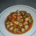 Cooksnap dari Ny. Fauzi untuk resep Kerang dara rebus saos asam manis pedas ala bundo tirsya
