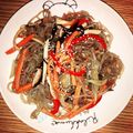 Cooksnap của Nguyễn Trang khi họ làm theo món Miến trộn cung đình (Hàn Quốc)