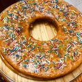 Noha mohamed abdelhafez Dahy -internal's cooksnap of when they made كيك البرتقال 🍊 مع الصوص هشه وخفيفة.