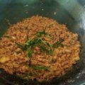 รูป Cooksnap ของ แม่บ้านแพรพลอย เมื่อเขาทำ น้ำพริกผัดไก่(ได้สูตรวิธีการทำมาจากน้ำพริกผัดหมูโคราช😋แต่เปลี่ยนจากหมูเป็นไก่ค่ะ)