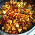El cooksnap de elviraonofre cuando hizo Calabacitas con longaniza.