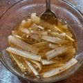 El cooksnap de Cecii Bratz ♥ cuando hizo Pencas de acelga al escabeche.