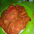Cooksnap dari Lara M'Msyahmir untuk resep Kepiting bumbu pedas