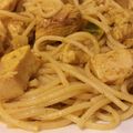 صورة من وصفات أم أنس، شاركها بعد تجربة وصفة معكرونة بالكريمة والدجاج 🍜🍝