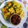 Varsha S M's cooksnap of when they made સ્ટ્રીટ ફૂડ લાઇવ ઢોકળા (Street Food Live Dhokla Recipe In Gujarati).