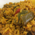 El cooksnap de Irene-Guirao cuando hizo Paella de verduras.