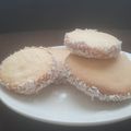 El cooksnap de Carolina Barrantes cuando hizo Alfajores rellenos de dulce de leche.