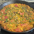 El cooksnap de Gilbert (Aprenent a la vida 📚♻️☯️) cuando hizo Paella vegetariana.