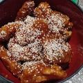 Cooksnap dari Leonita untuk resep Korean Spicy Chicken Wings