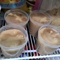 El cooksnap de Romi Arce cuando hizo Postre tipo serenito 2 sabores con leche en polvo o leche común.