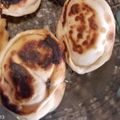 El cooksnap de Gisela Clemente Rivero cuando hizo Empanadas caprese.