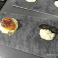 El cooksnap de C cuando hizo Vieira sobre parmentier de alcachofa, con cebolla caramelizada y crujiente de ibérico.