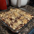 El cooksnap de Irene cuando hizo Tarta de galletas o de la Abuela con flan Potax y chocolate Valor.