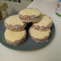 El cooksnap de Gabi Denobili cuando hizo Alfajores de maicena.