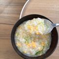 まさよんぴる's cooksnap of when they made ■簡単朝昼■残りご飯で卵雑炊☆中華粥減量.