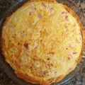 El cooksnap de Lorena Moreno cuando hizo Quiche Lorraine.