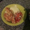 El cooksnap de micaelatieneswag cuando hizo Pechuguitas de pollo crocantes con mayonesa de jengibre.